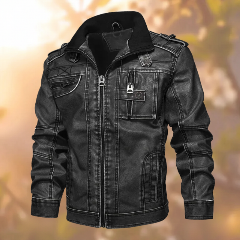 Zeitlose Lederjacke für Herren