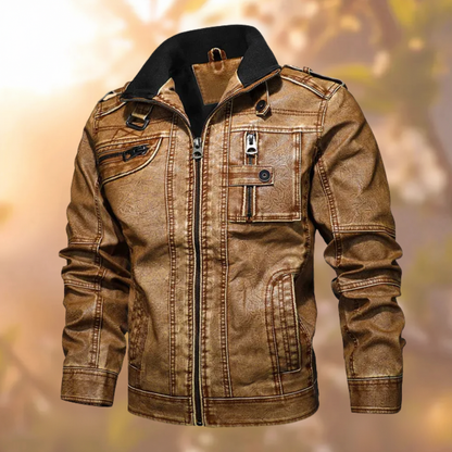 Zeitlose Lederjacke für Herren